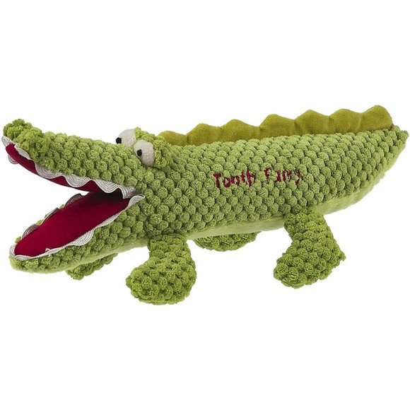 ALEX THE ALLIGATOR Tooth Fairy Pillow Kids Maison Chic - Picture 1 of 3